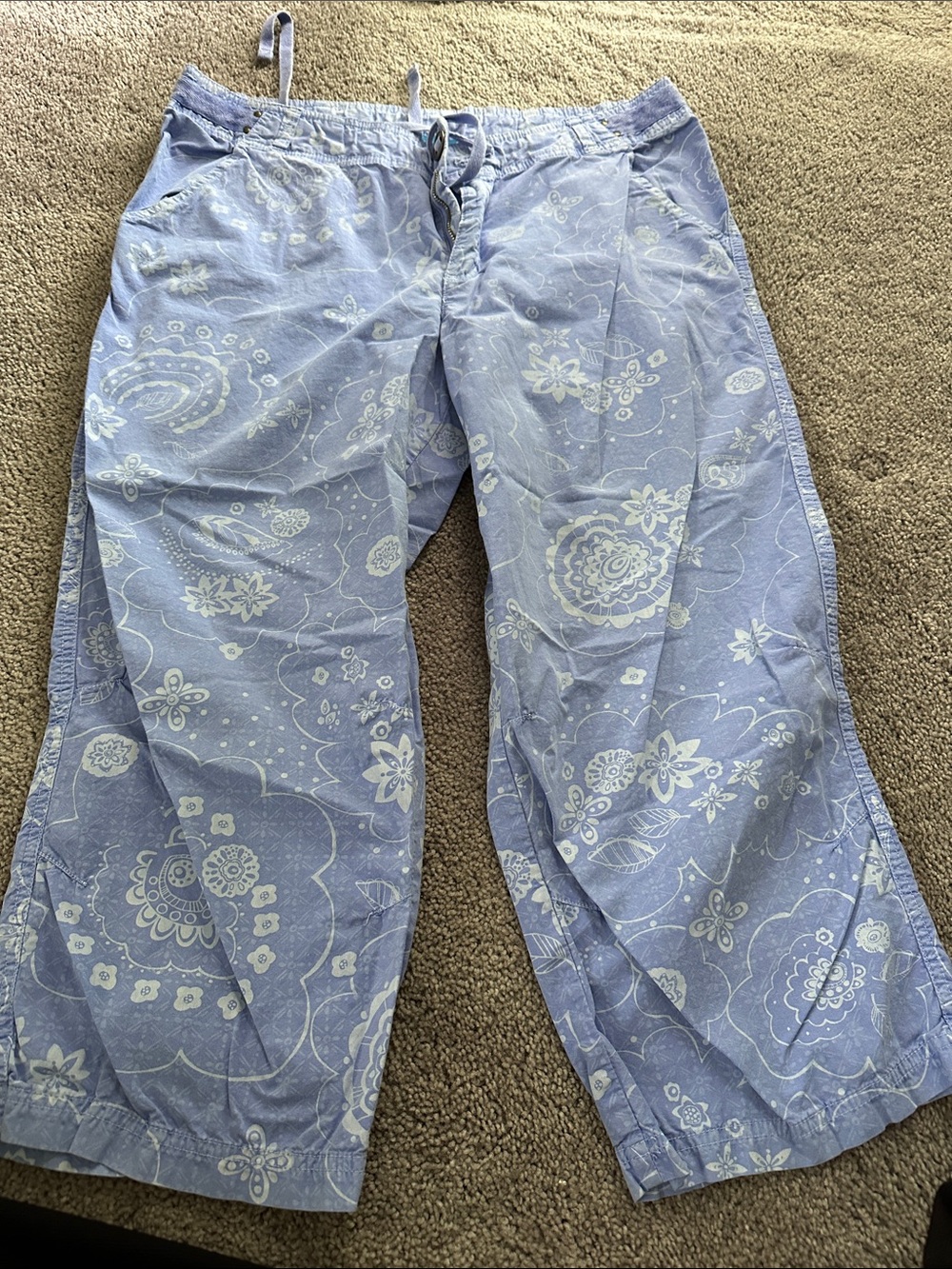 Fresh produce periwinkle pants large